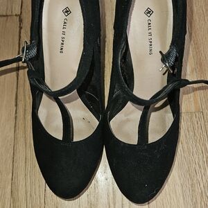 Call It Spring Black Heels